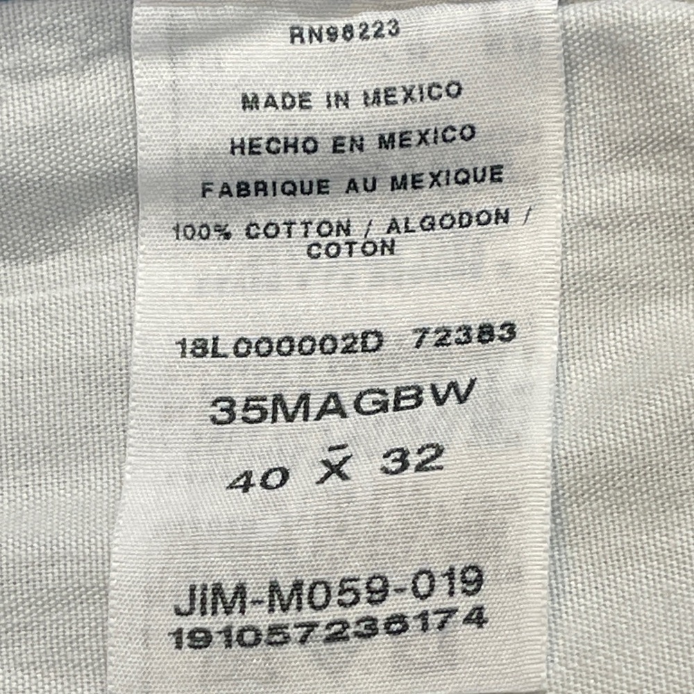Magellan Outdoors Men's Light Blue Straight Jeans SIZE 40/32 - Picture 6 of 9